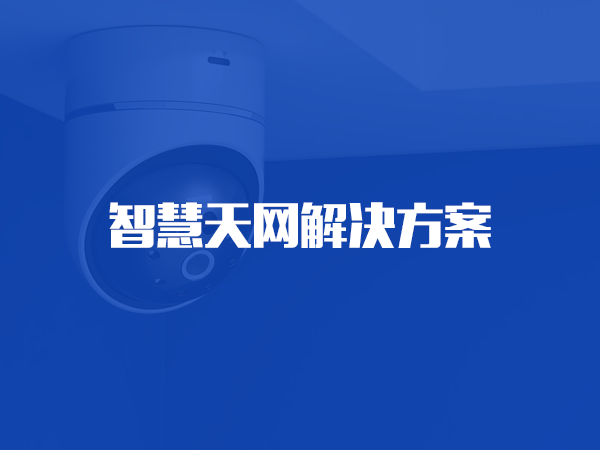 智慧天網(wǎng)解決方案